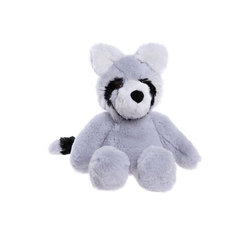 Charlie Bears Knuffel Riley Raccoon Cloudy Grey M 24 cm