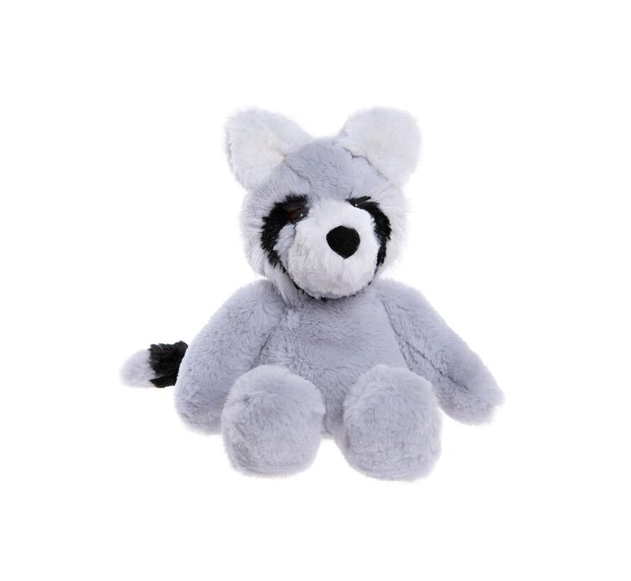 Knuffel Riley Raccoon Cloudy Grey M 24 cm