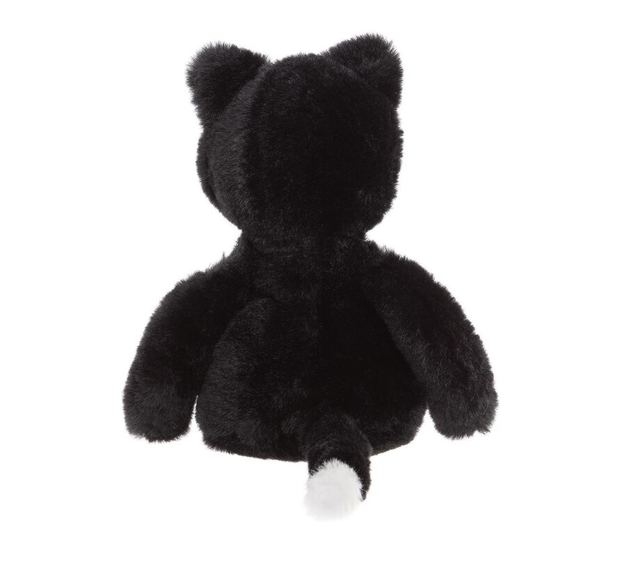 Knuffel Puddy Kitten Raven Black S 20 cm
