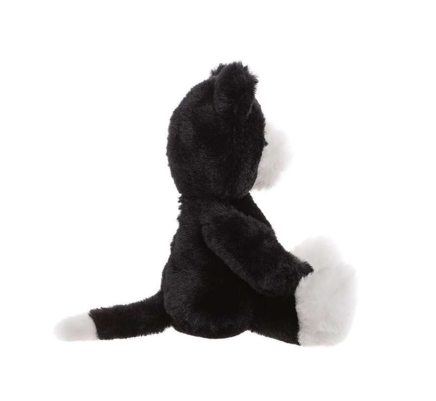Knuffel Puddy Kitten Raven Black S 20 cm