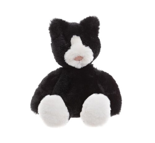 Charlie Bears Knuffel Puddy Kitten Raven Black S 20 cm
