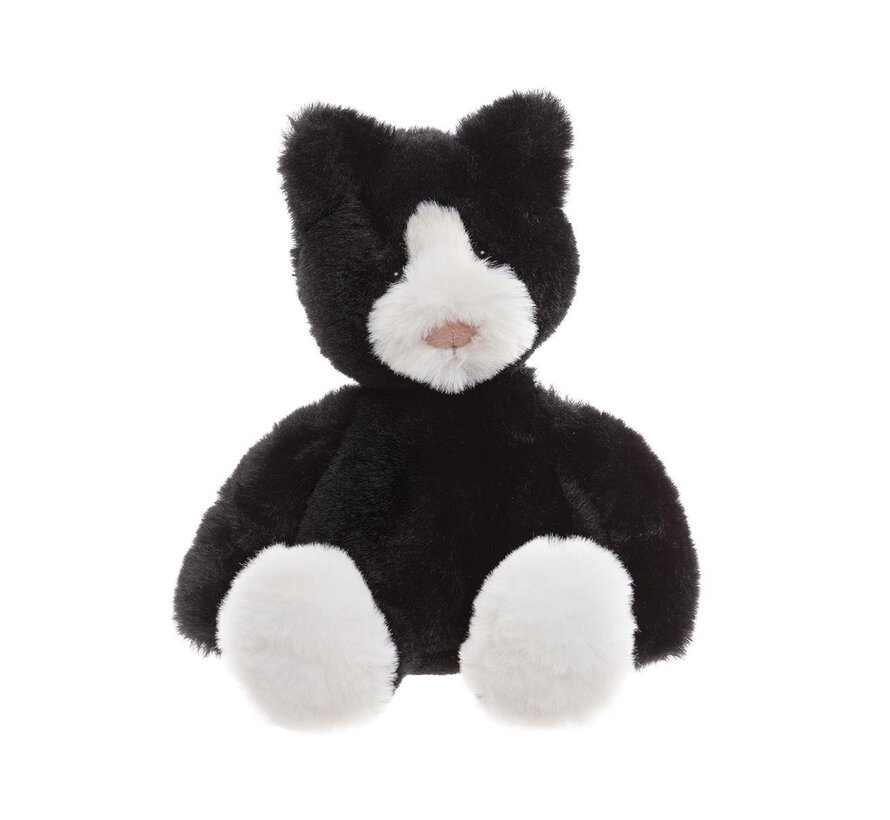 Knuffel Puddy Kitten Raven Black S 20 cm