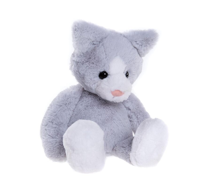 Knuffel Puddy Kitten Cloudy Grey M 29 cm