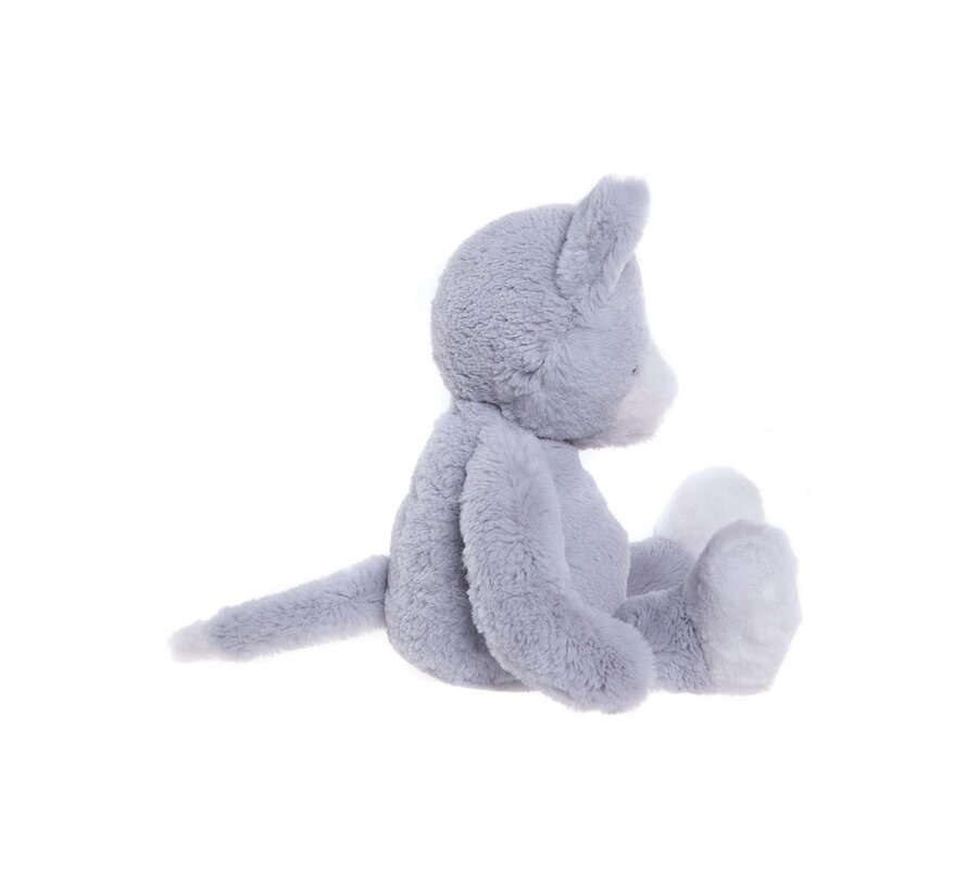 Knuffel Puddy Kitten Cloudy Grey M 29 cm