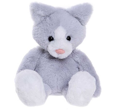 Charlie Bears Knuffel Pip Mouse Silver Grey S 18 cm