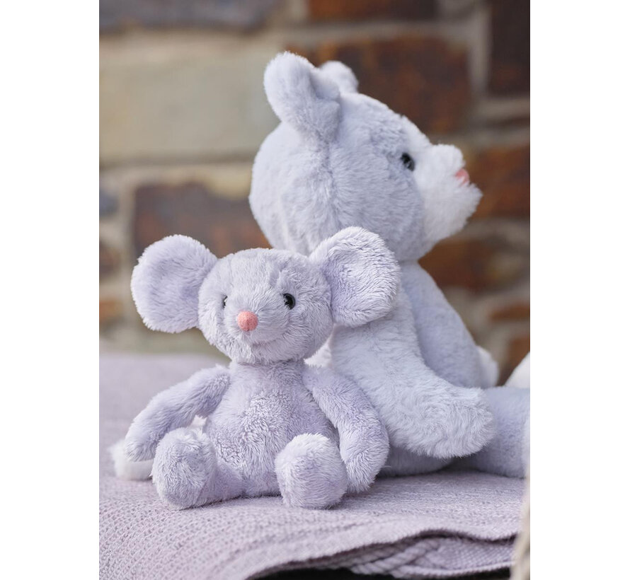 Knuffel Pip Mouse Silver Grey S 18 cm