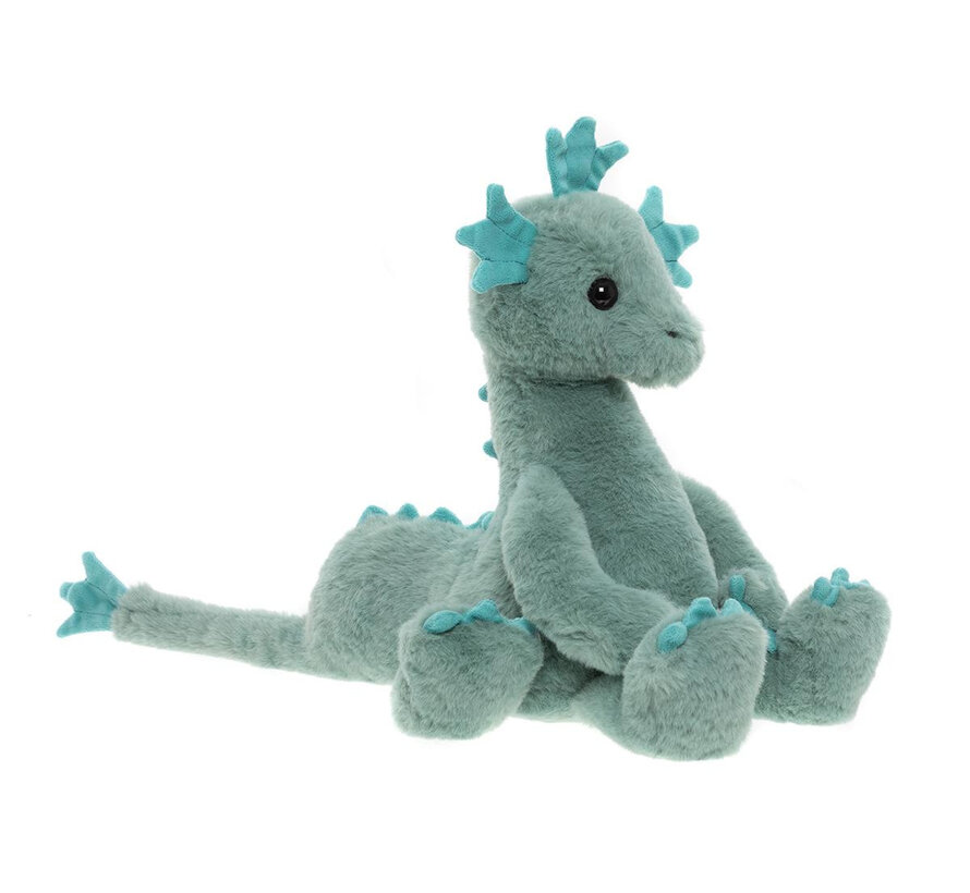 Knuffel Nessie Loch Ness Monster Seaweed Green M 25 cm