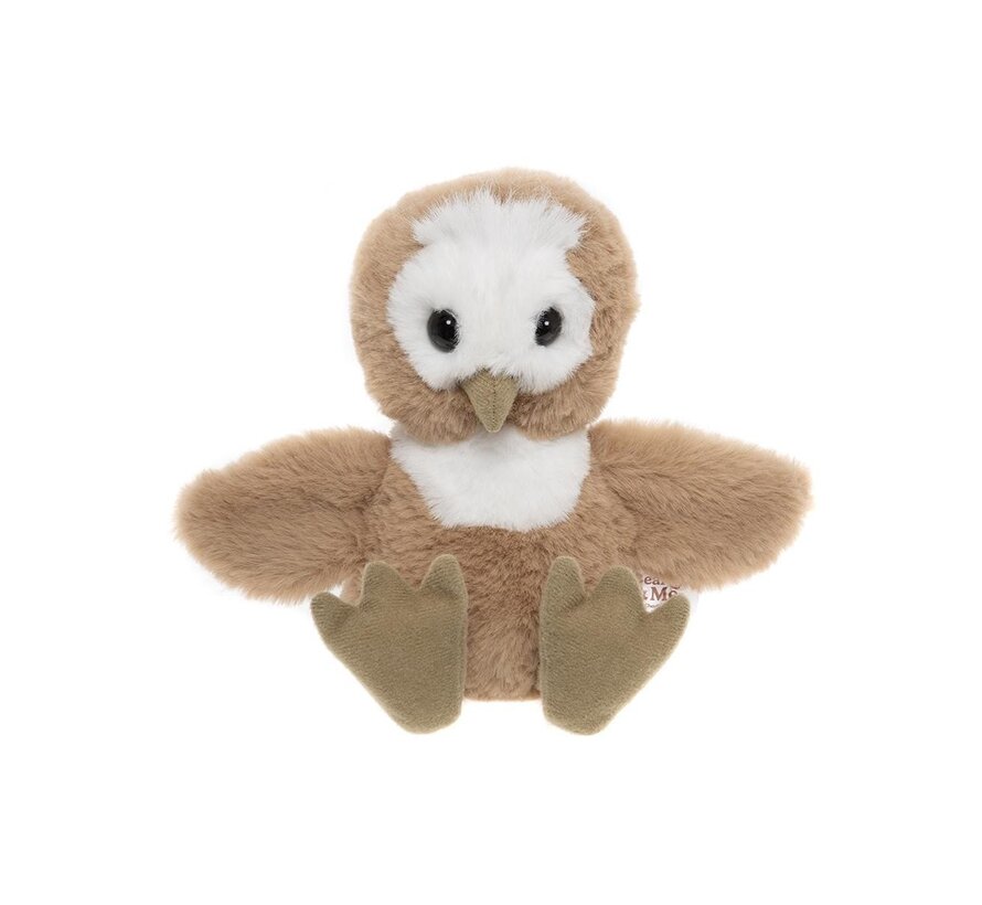 Knuffel Hoot Owl Oatmeal Brown S 22 cm