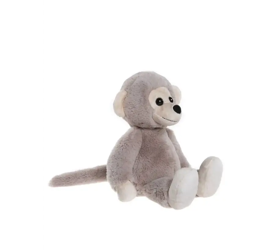 Knuffel Cheeky Monkey Pebble Grey M 29 cm