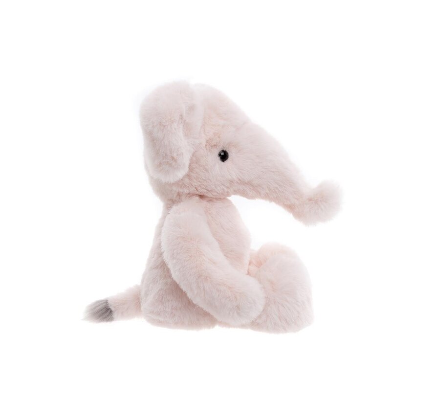 Knuffel Effie Elephant Bubblegum Pink S 20 cm