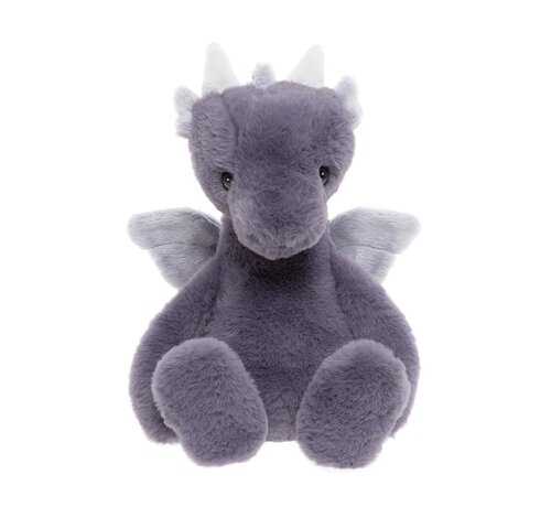 Charlie Bears Knuffel Draco Dragon Soft Lavender L 34 cm