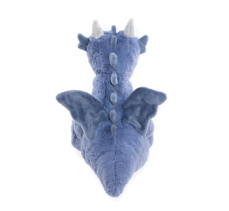 Knuffel Draco Dragon Denim Blue L 34 cm