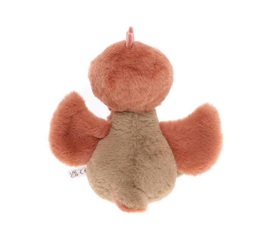 Knuffel Clucky Chicken Marmalade Orange M 27 cm