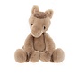 Knuffel Clip Clop Pony Oatmeal Brown M 33 cm
