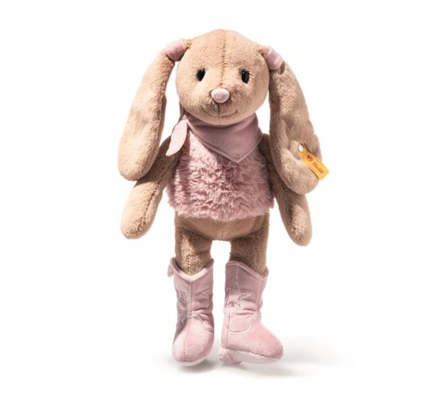 Knuffel Hoppie Rabbit Cowgirl Multicolor 32cm
