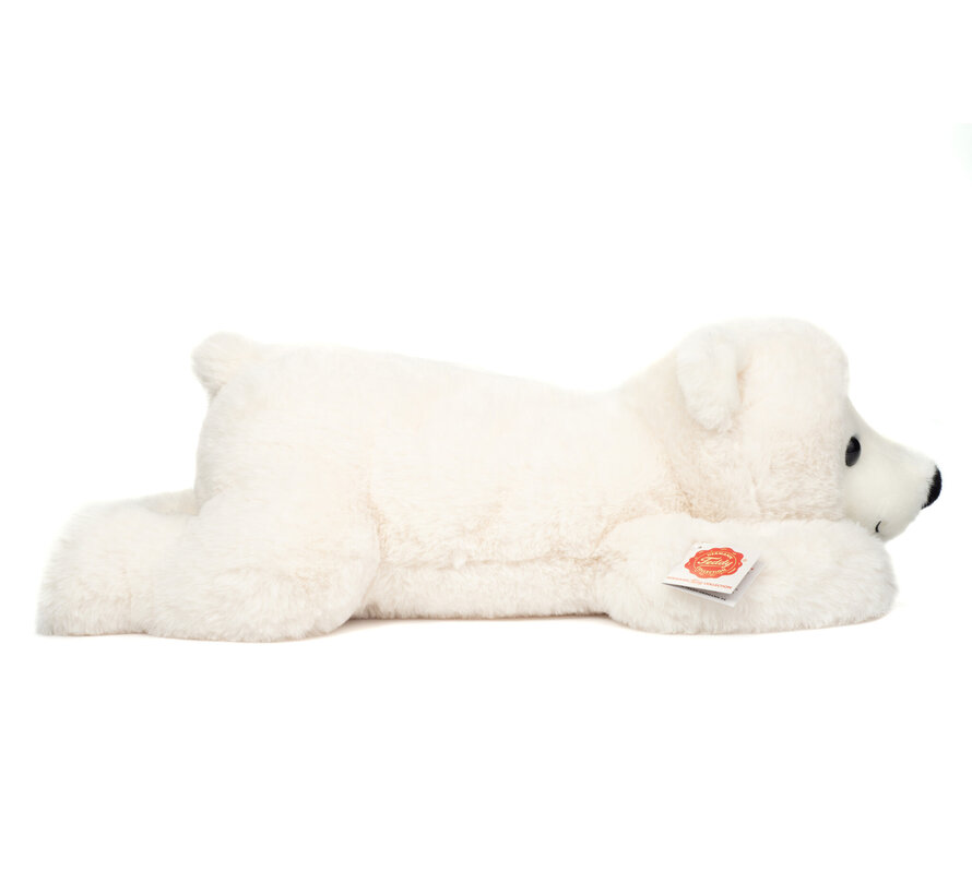 Knuffel IJsbeer Liggend 45cm