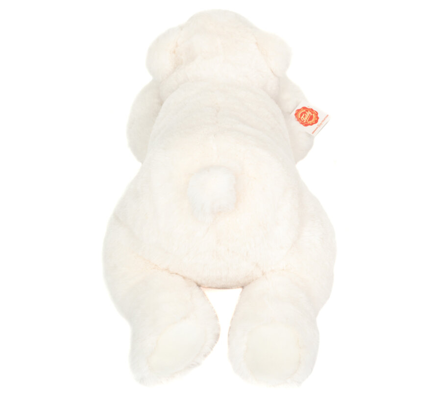 Knuffel IJsbeer Liggend 45cm