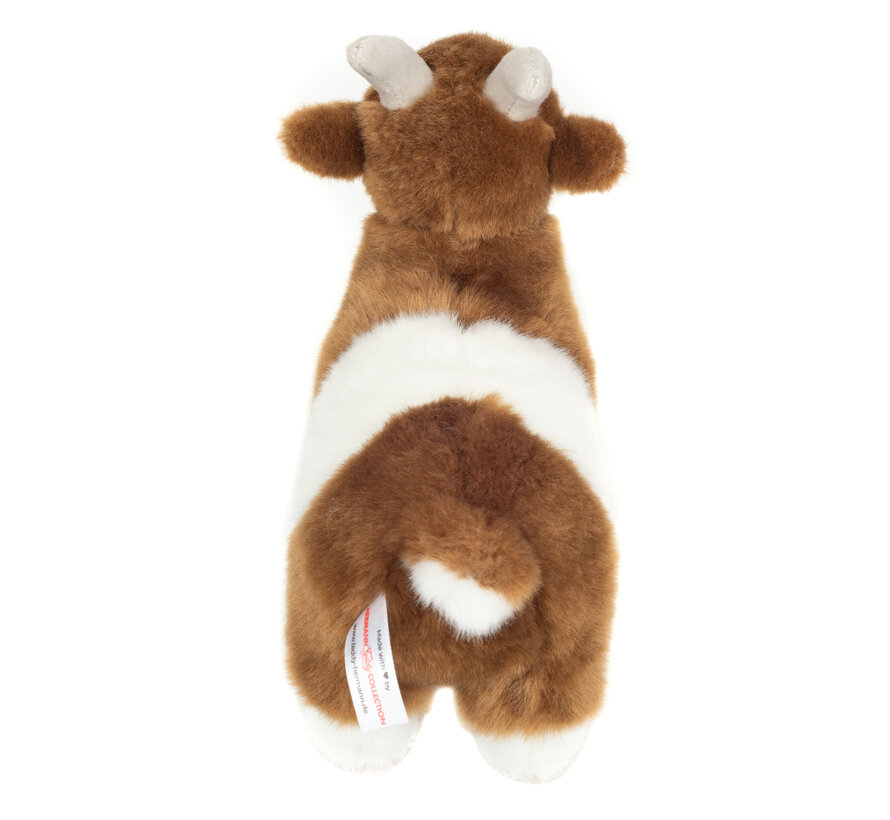 Knuffel Geit Bruin Wit 22cm