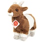 Knuffel Geit Bruin Wit 22cm