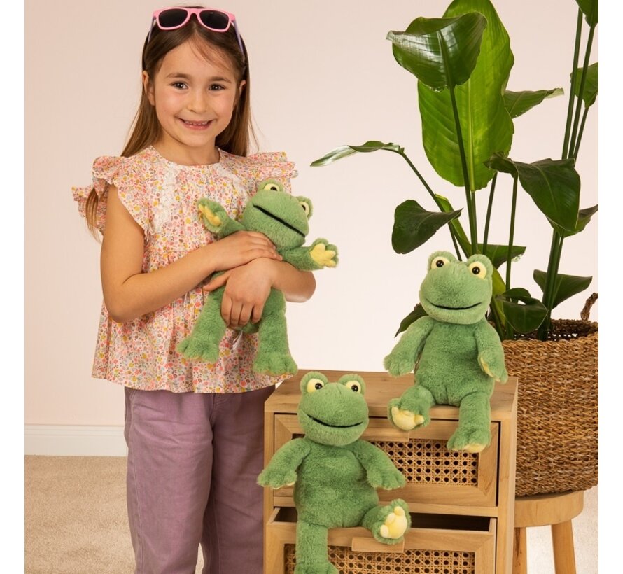 Knuffel Kikker Frederik 32cm