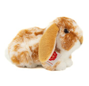 Hermann Teddy Knuffel Konijn Ram Bruin Wit 23cm
