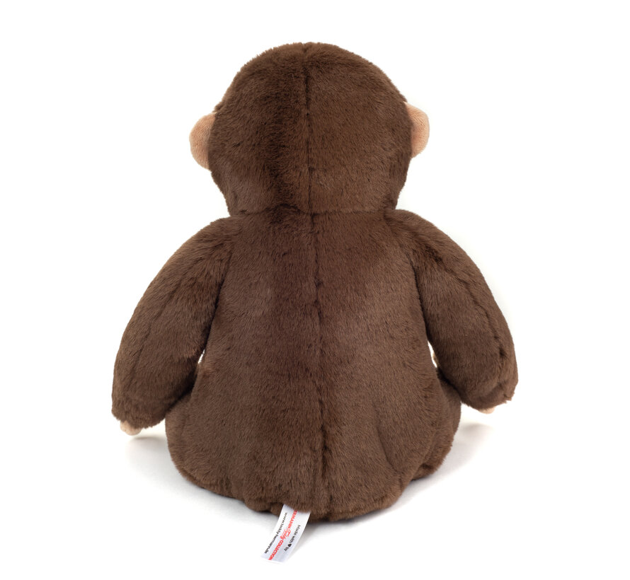 Knuffel Aap Zittend 35cm
