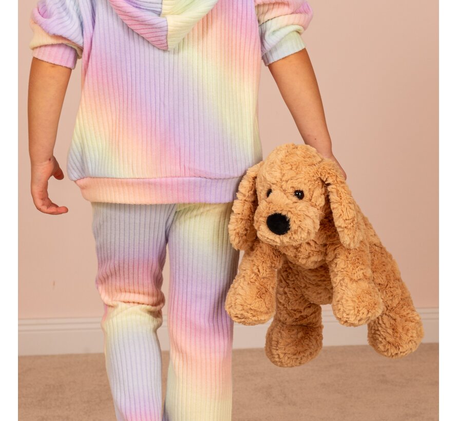 Knuffel Hond Beige 40cm