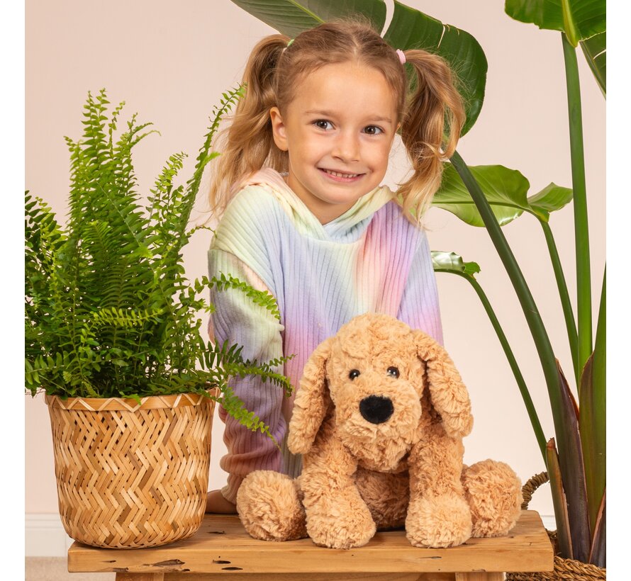 Knuffel Hond Beige 40cm
