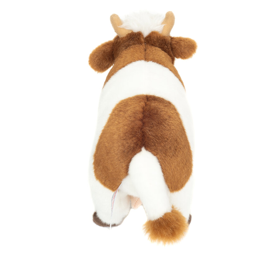 Knuffel Koe Staand 23cm