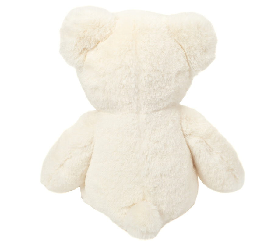 Knuffel Teddybeer Creme 33cm