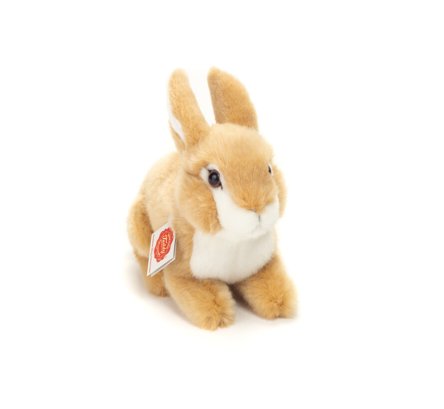 Knuffel Haas Zittend Beige 20cm