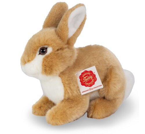 Hermann Teddy Knuffel Haas Zittend Beige 20cm