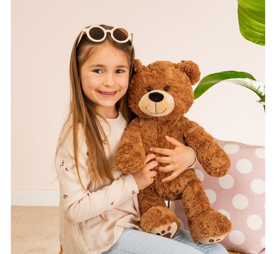 Knuffel Teddybeer Bruin 55cm