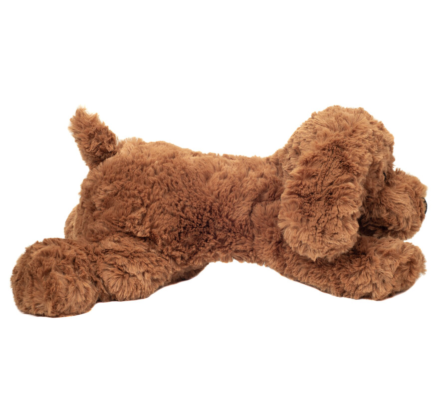 Knuffel Hond Bruin 28cm
