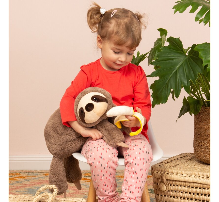 Knuffel Luiaard Helge 48cm