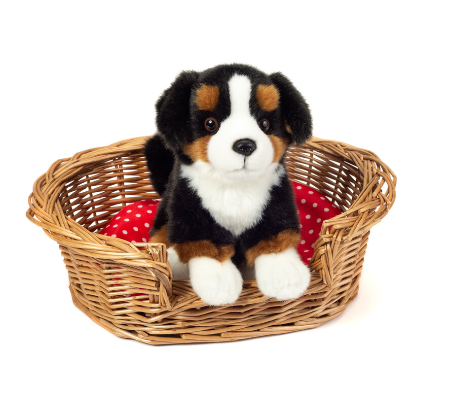 Knuffel Berner Sennenhond Zittend 21cm