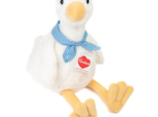 Hermann Teddy Knuffel Eend Elisa 28cm