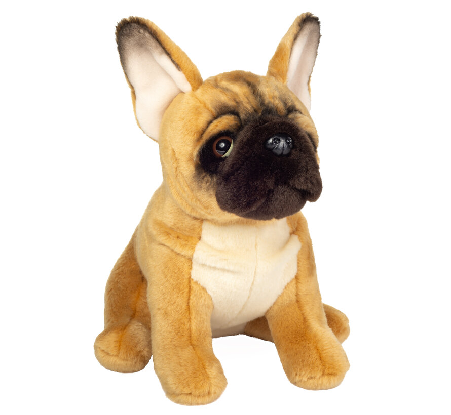 Knuffel Franse Bulldog Zittend 27 cm