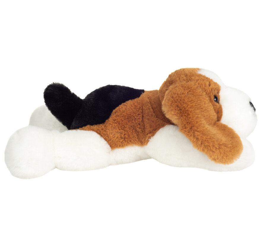 Knuffel Hond Liggend 29 cm