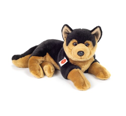 Hermann Teddy Knuffel Herdershond Liggend 45cm
