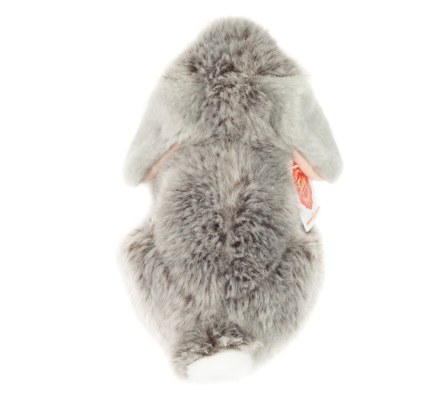 Knuffel Konijn Ram Grijs 18cm