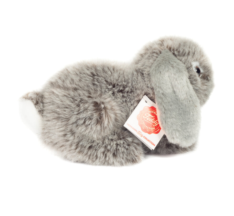 Knuffel Konijn Ram Grijs 18cm
