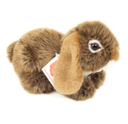 Hermann Teddy Knuffel Konijn Ram Bruin 18cm