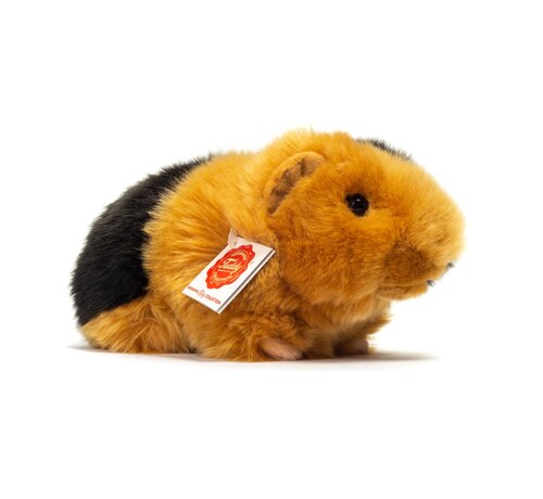 Hermann Teddy Knuffel Cavia Zwart Goud 20 cm