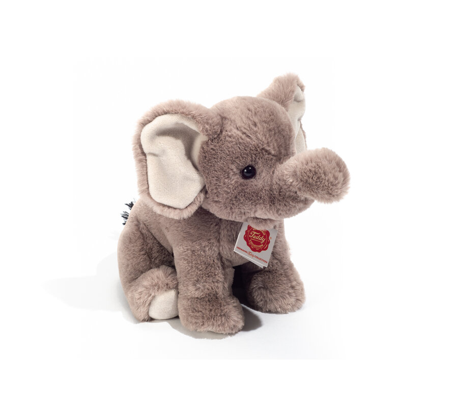 Knuffel Olifant Zittend 25 cm