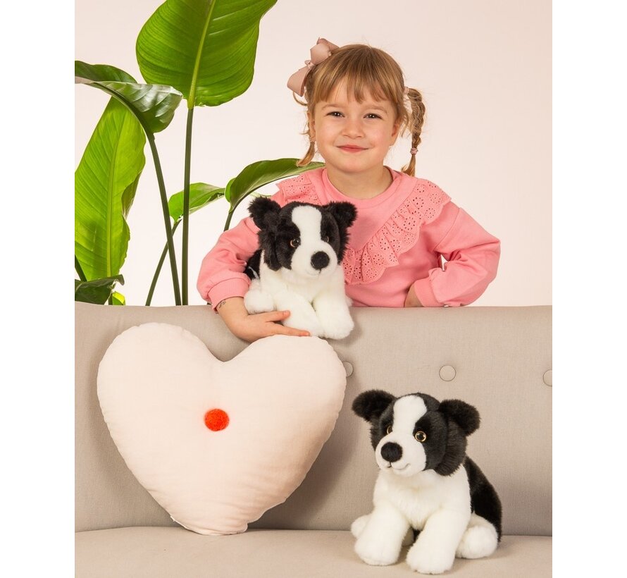 Knuffel Hond Border Collie Puppy 24cm