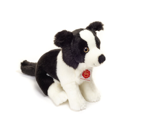 Hermann Teddy Knuffel Hond Border Collie Puppy 24cm