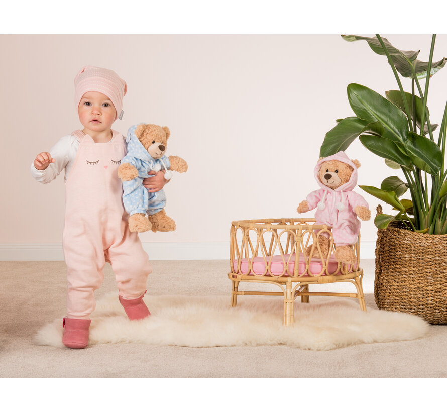 Knuffel Beer met Pyjama Roze