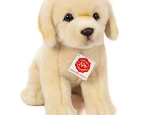 Hermann Teddy Knuffel Hond Golden Retriever Zittend 25 cm