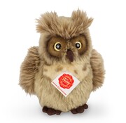 Hermann Teddy Knuffel Uil Grijsbruin